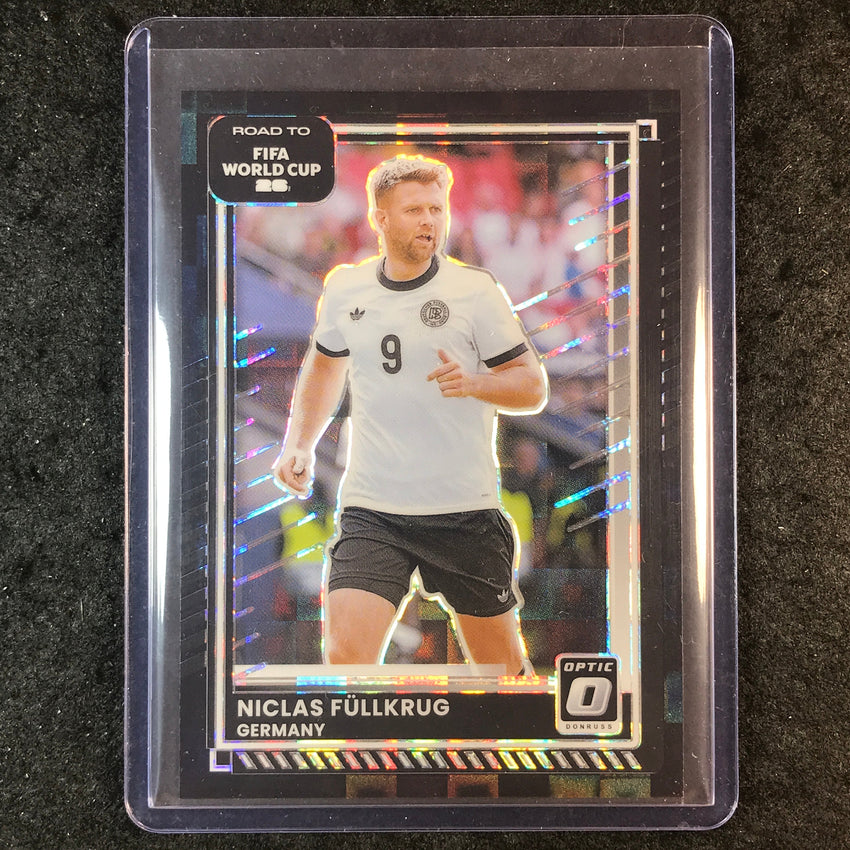 2025-26 Donruss Road to World Cup NICLAS FULLKRUG Optic Black Pandora 1/1 #35