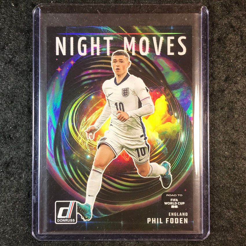 2025-26 Donruss Road to FIFA World Cup PHIL FODEN Night Moves SSP #7