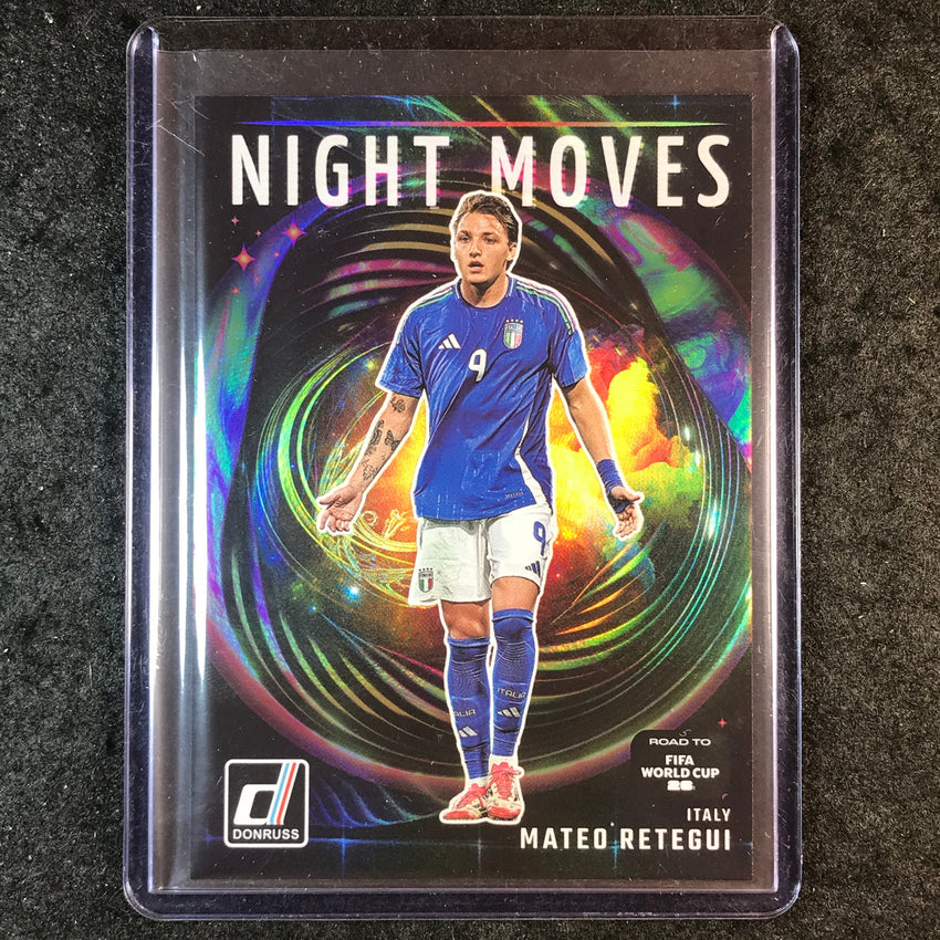 2025-26 Donruss Road to FIFA World Cup MATEO RETEGUI Night Moves SSP #13