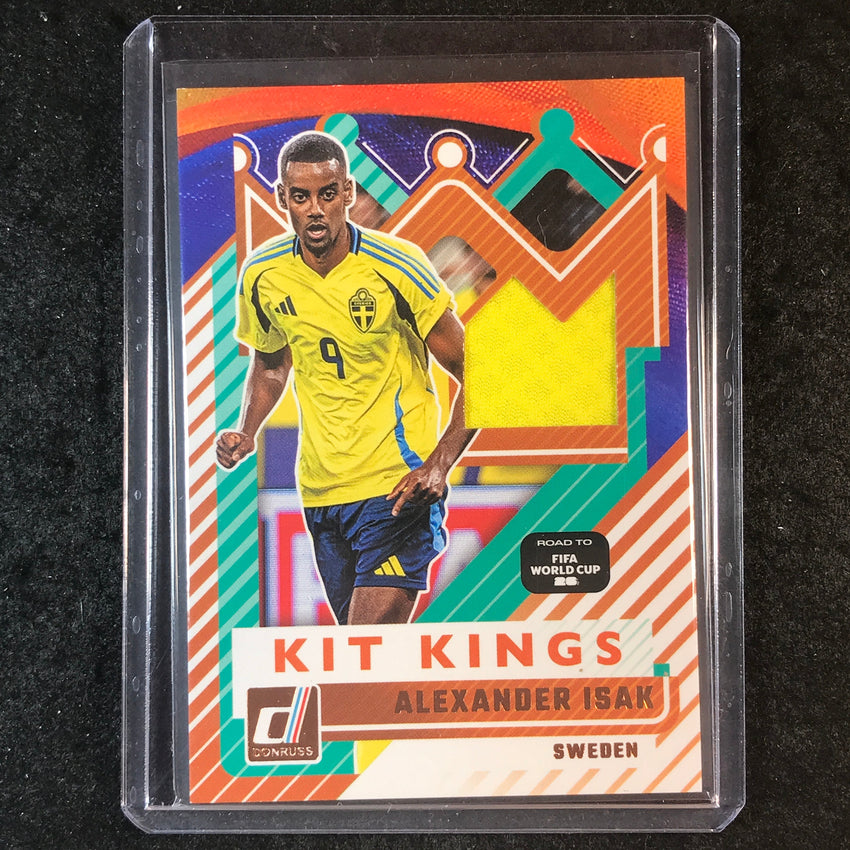 2025-26 Donruss Road to World Cup ALEXANDER ISAK Kit Kings Jersey Relic #KK-AI