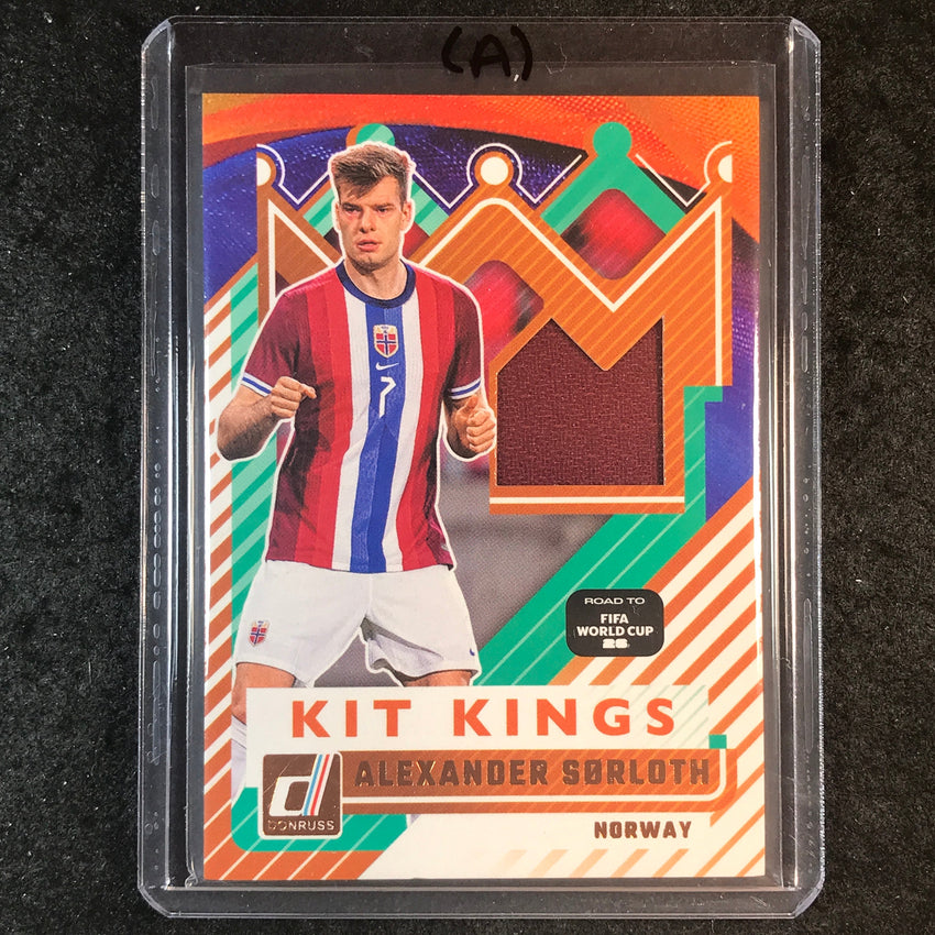 2025-26 Donruss Road to World Cup ALEXANDER SORLOTH Kit Kings Jersey #KK-AS (A)