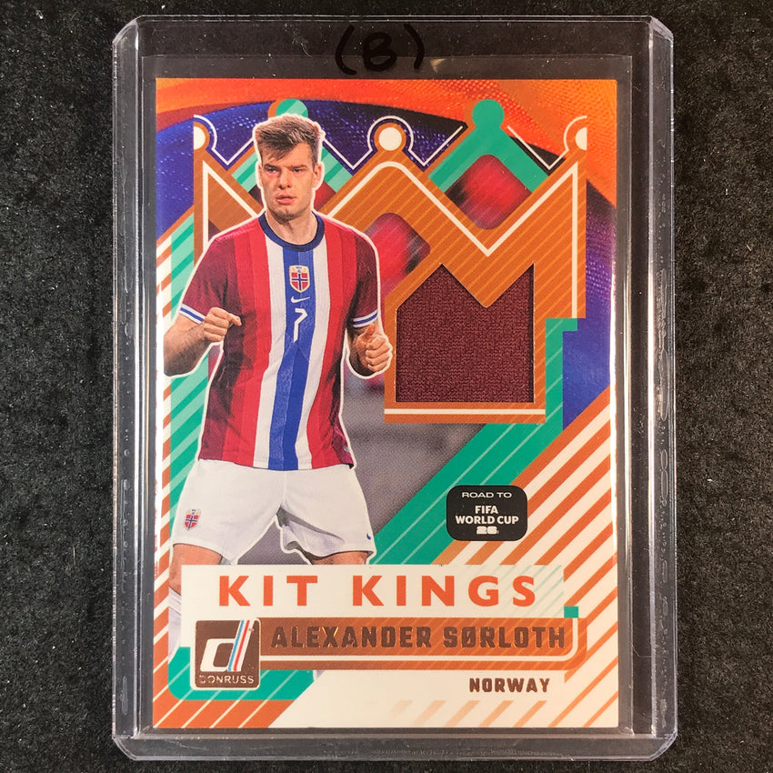 2025-26 Donruss Road to World Cup ALEXANDER SORLOTH Kit Kings Jersey #KK-AS (B)