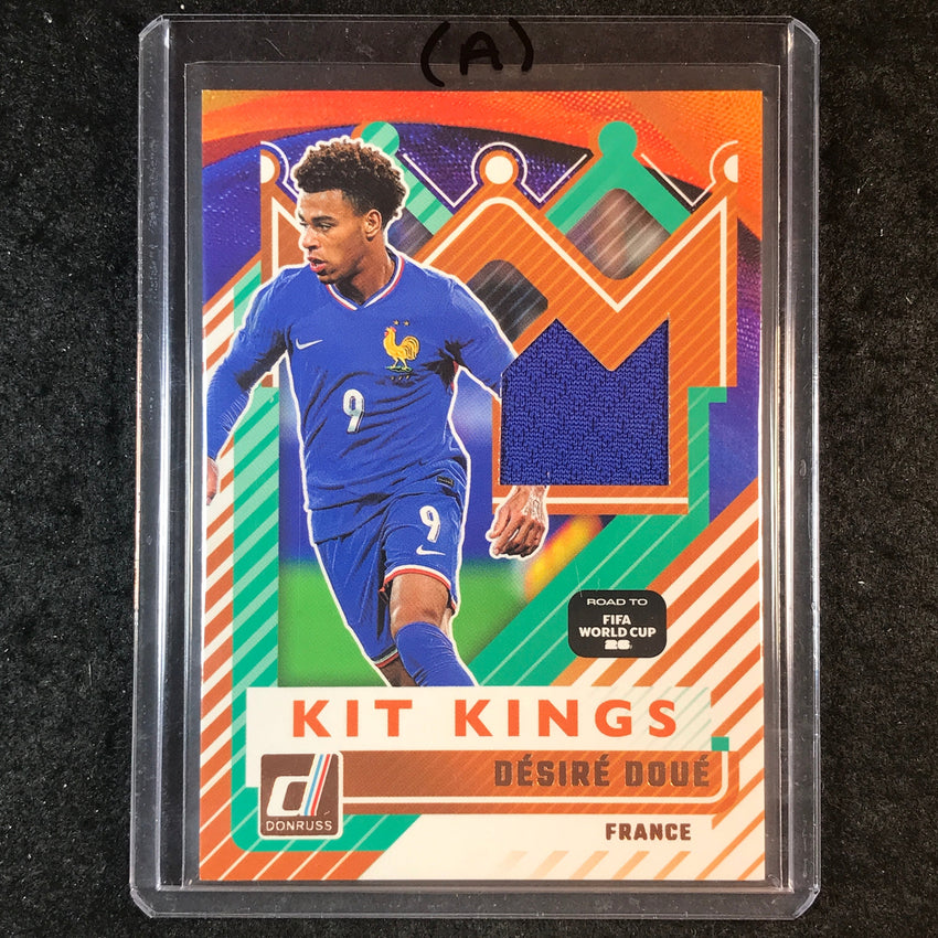 2025-26 Donruss Road to World Cup DESIRE DOUE Kit Kings Jersey Relic #KK-DD (A)