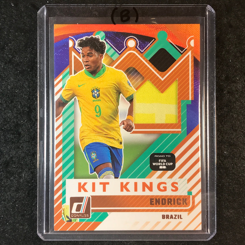 2025-26 Donruss Road to FIFA World Cup ENDRICK Kit Kings Jersey Relic #KK-E (B)