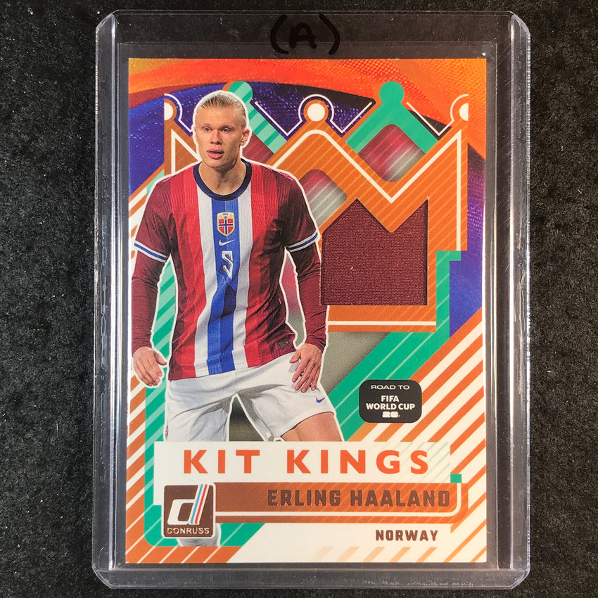 2025-26 Donruss Road to World Cup ERLING HAALAND Kit Kings Jersey #KK-EH (A)