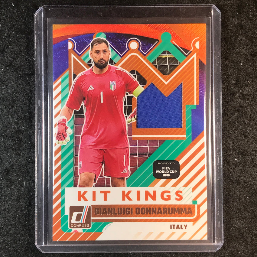 2025-26 Donruss Road to World Cup GIANLUIGI DONNARUMMA Kit Kings Jersey #KK-GD