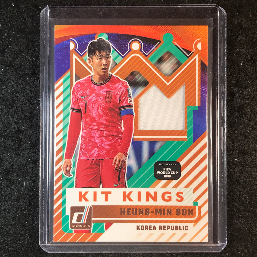 2025-26 Donruss Road to World Cup HEUNG-MIN SON Kit Kings Jersey Relic #KK-HMS