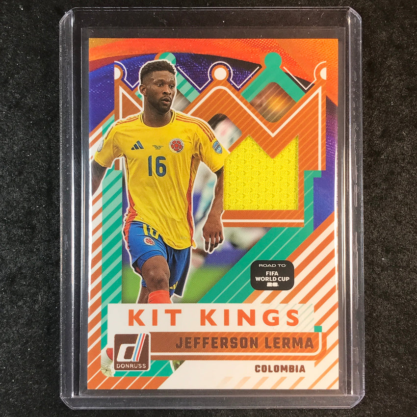 2025-26 Donruss Road to World Cup JEFFERSON LERMA Kit Kings Jersey Relic #KK-JL