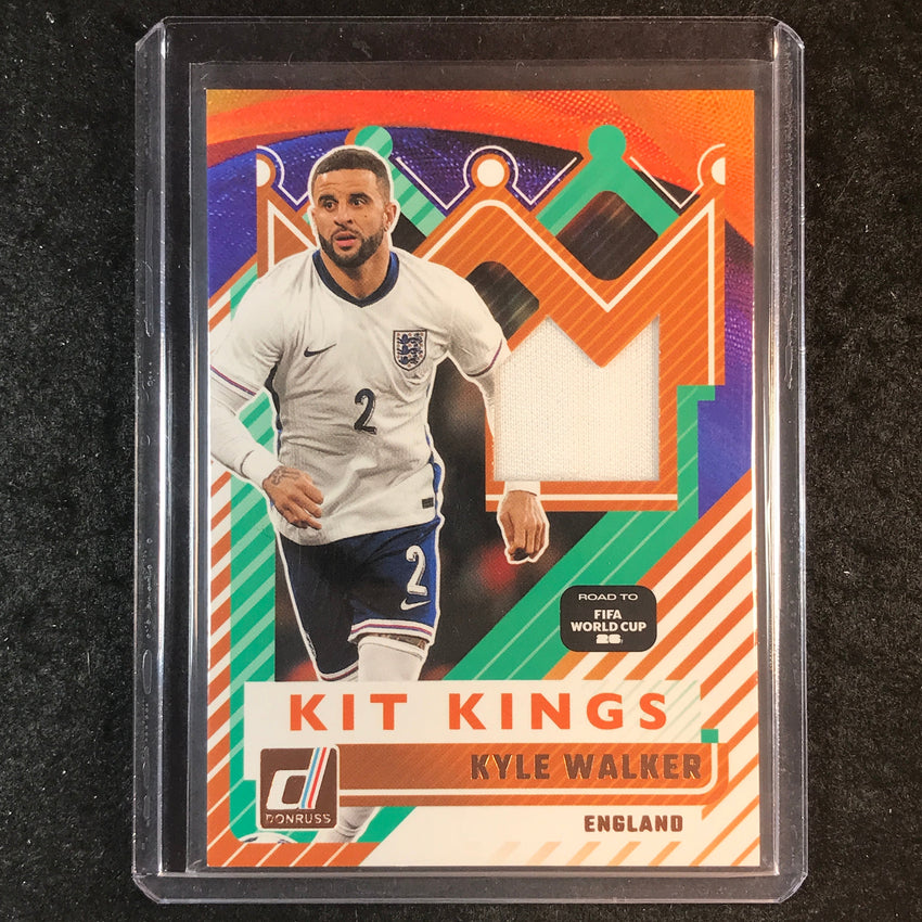 2025-26 Donruss Road to FIFA World Cup KYLE WALKER Kit Kings Jersey Relic #KK-KW