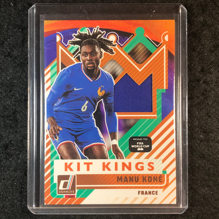 2025-26 Donruss Road to FIFA World Cup MANU KONE Kit Kings Jersey Relic #KK-MK