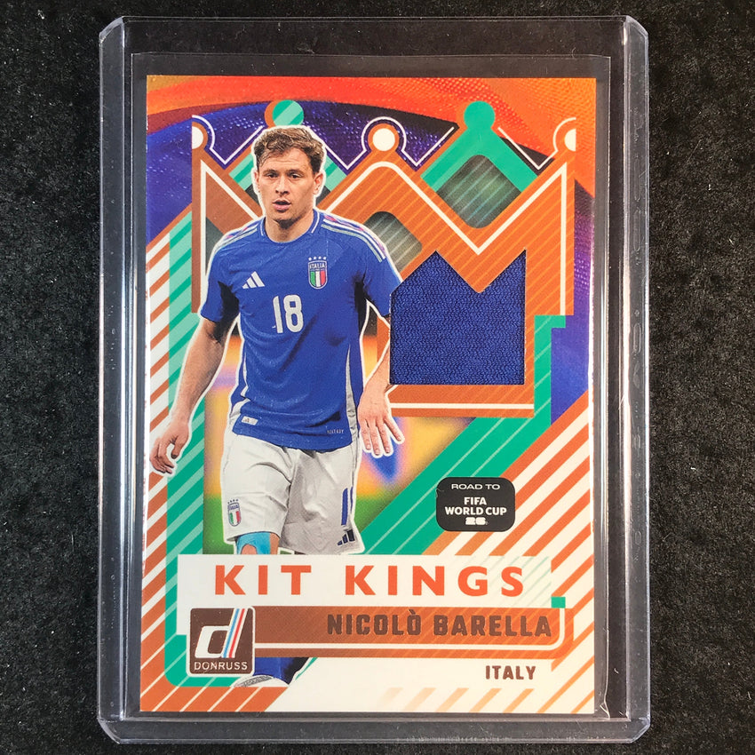 2025-26 Donruss Road to World Cup NICOLO BARELLA Kit Kings Jersey Relic #KK-NB