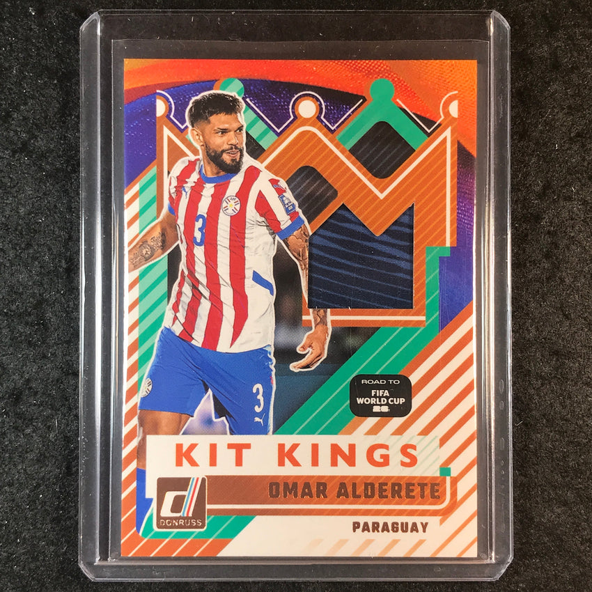 2025-26 Donruss Road to World Cup OMAR ALDERETE Kit Kings Jersey Relic #KK-OA