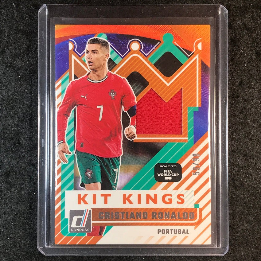 2025-26 Donruss Road to World Cup CRISTIANO RONALDO Kit Kings Silver 59/99