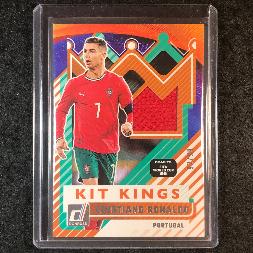 2025-26 Donruss Road to World Cup CRISTIANO RONALDO Kit Kings Silver 92/99