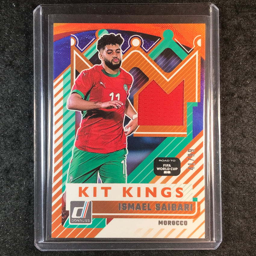 2025-26 Donruss Road to World Cup ISMAEL SAIBARI Kit Kings Jersey Silver 41/99