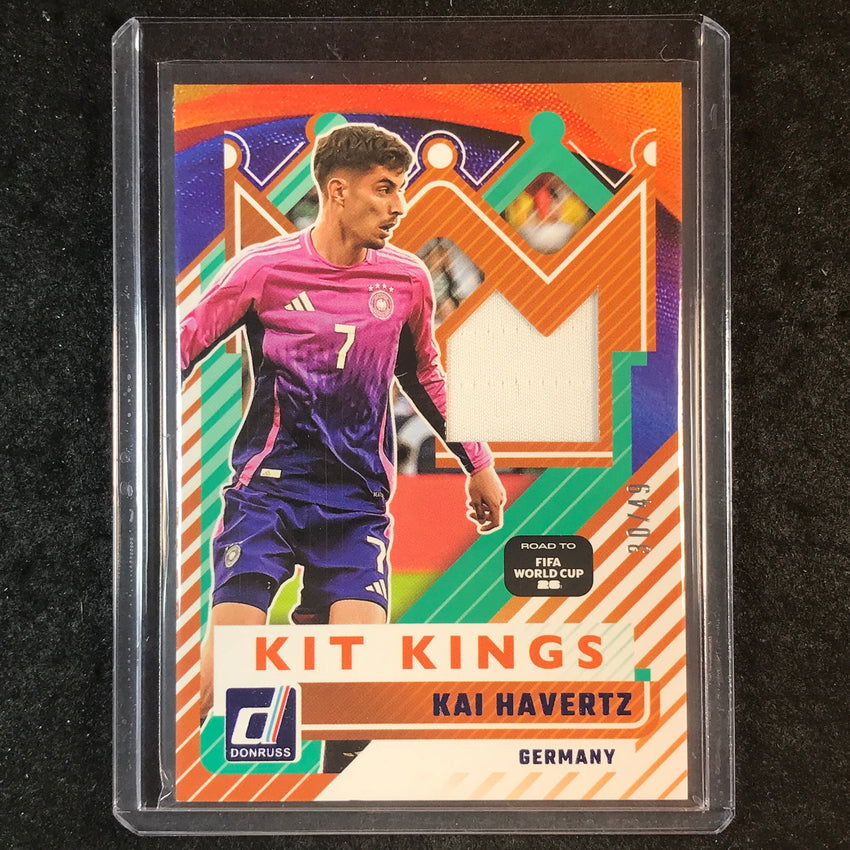 2025-26 Donruss Road to FIFA World Cup KAI HAVERTZ Kit Kings Jersey Blue 30/49