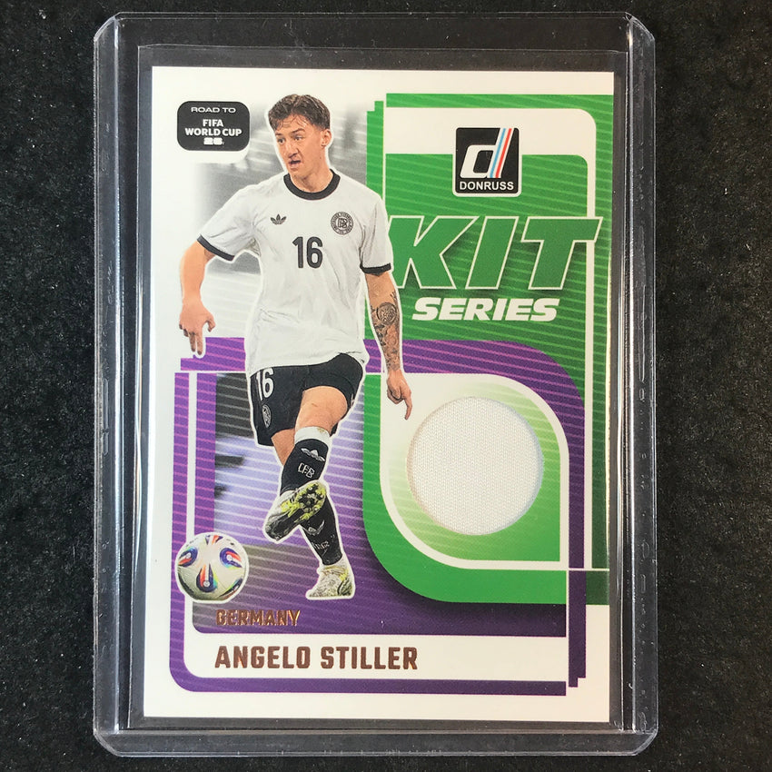 2025-26 Donruss Road to World Cup ANGELO STILLER Kit Series Jersey Relic #KS-AS
