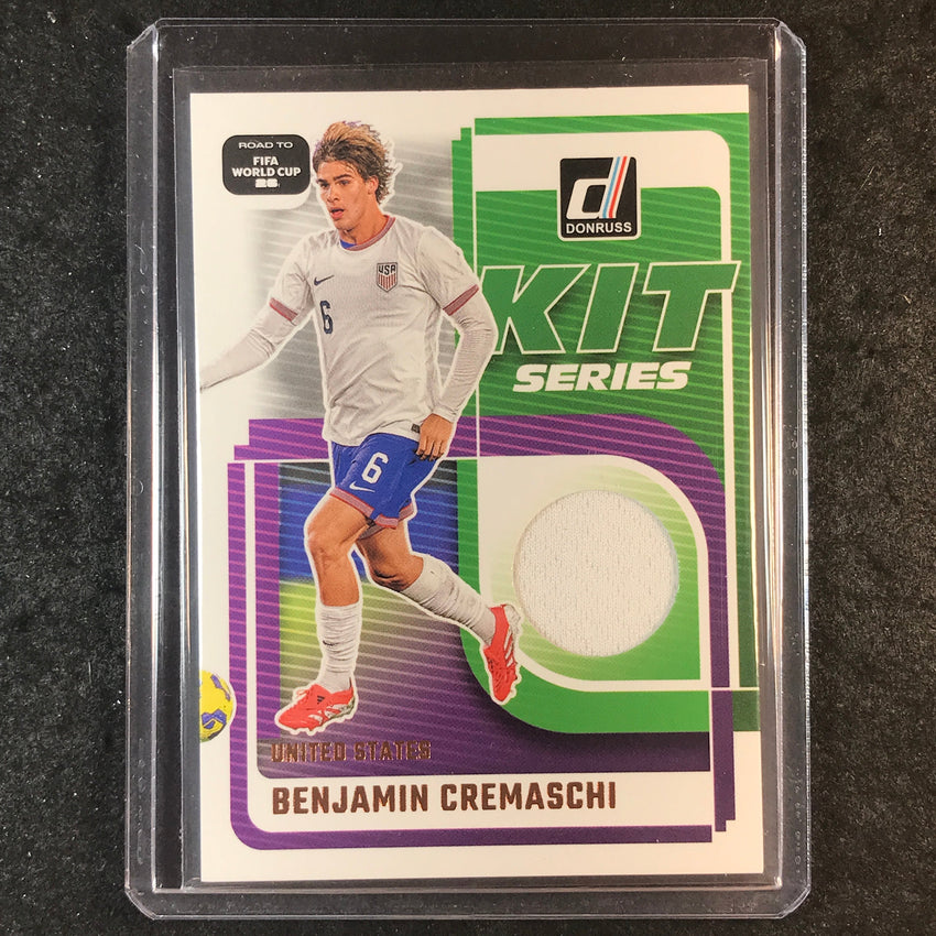 2025-26 Donruss Road to World Cup BENJAMIN CREMASCHI Kit Series Jersey #KS-BC