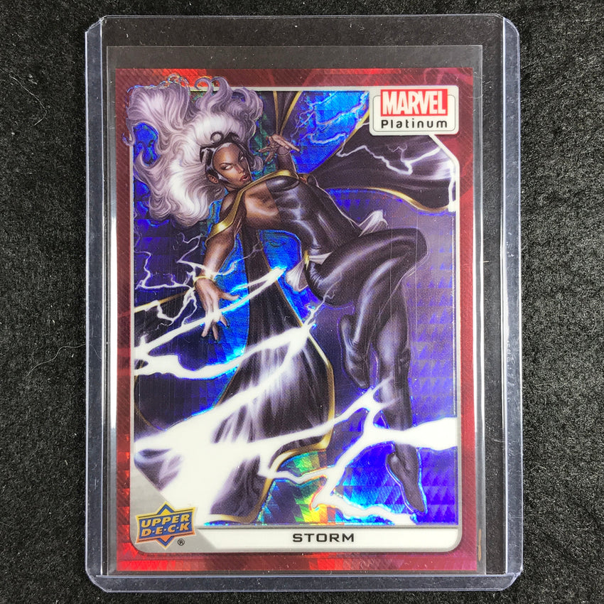2023 Marvel Platinum STORM Base Red Prism 22/199 #65