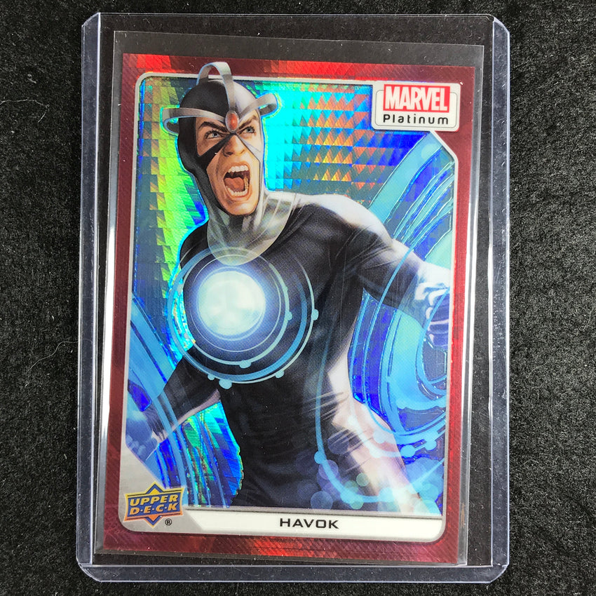 2023 Marvel Platinum HAVOK Base Red Prism 20/199 #72
