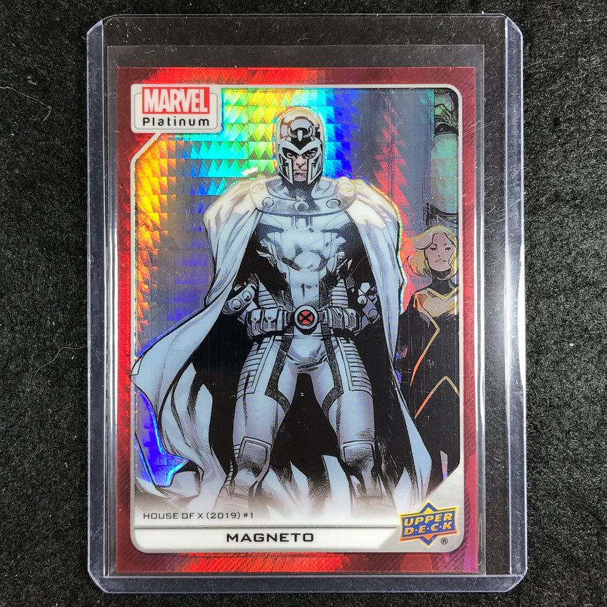 2023 Marvel Platinum MAGNETO High Series Base Red Prism 161/199 #164
