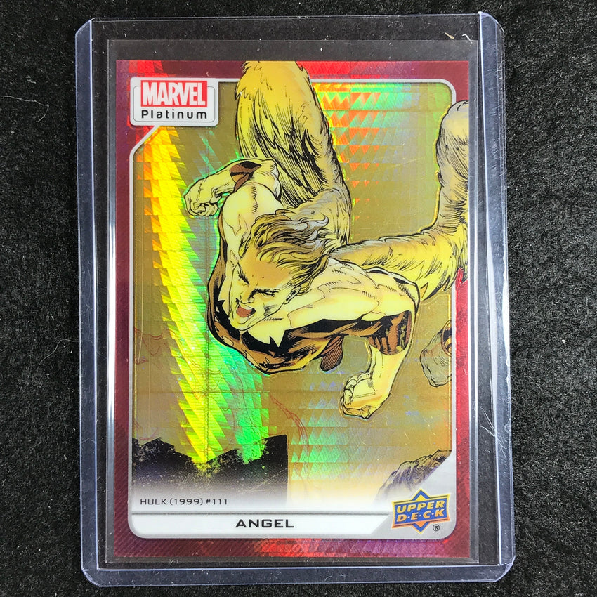 2023 Marvel Platinum ANGEL High Series Base Red Prism 30/199 #193