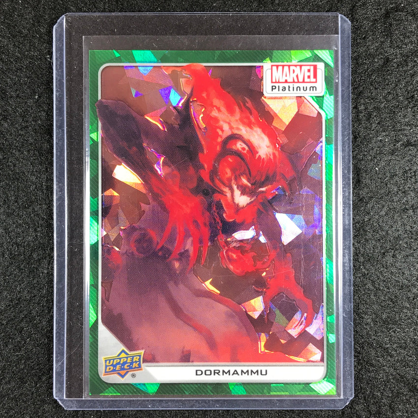 2023 Marvel Platinum DORMAMMU Base Green Crackle 36/99 #52