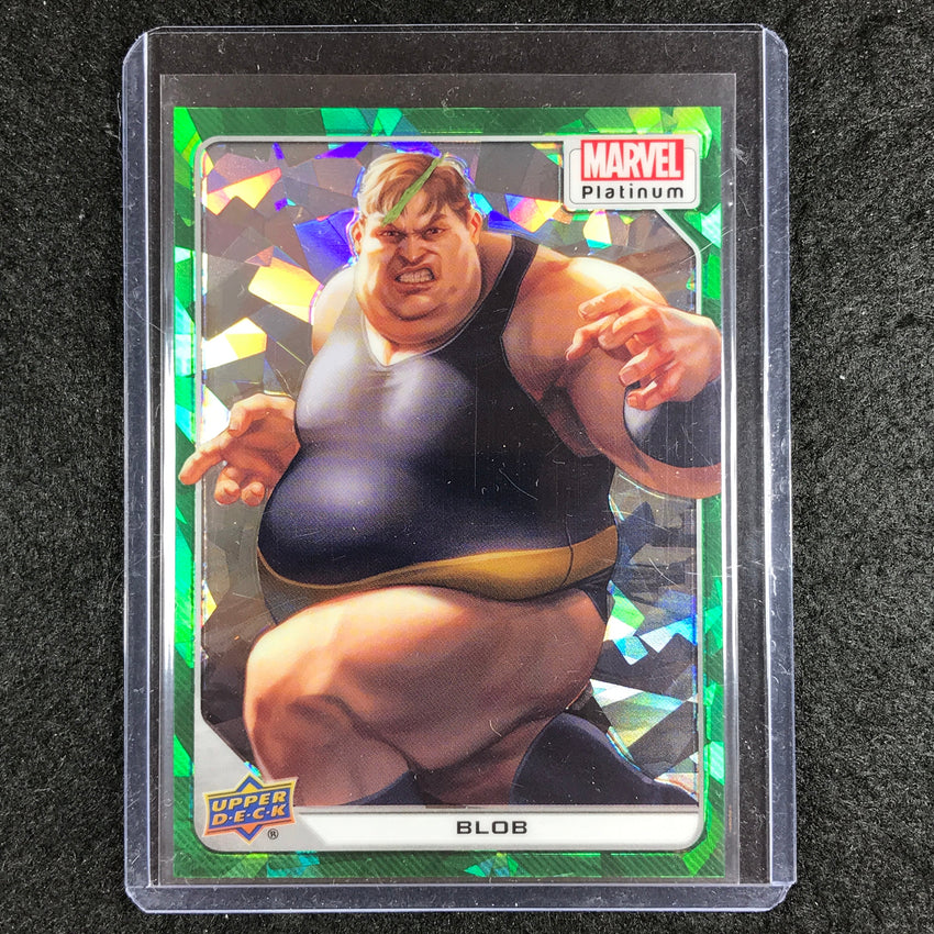 2023 Marvel Platinum BLOB Base Green Crackle 86/99 #66