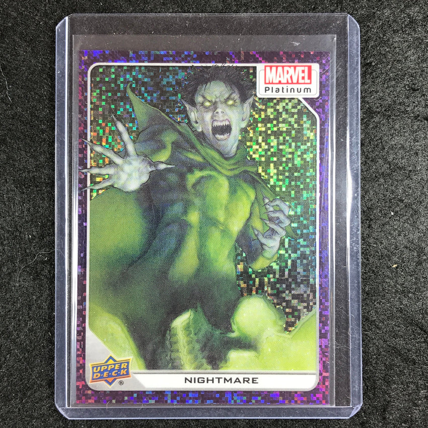 2023 Marvel Platinum NIGHTMARE Base Purple Pixel 11/35 #47