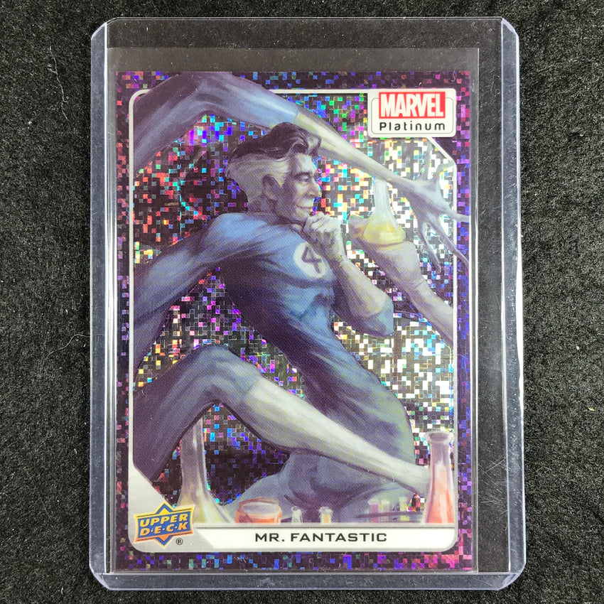 2023 Marvel Platinum MR. FANTASTIC Base Purple Pixel 5/35 #55