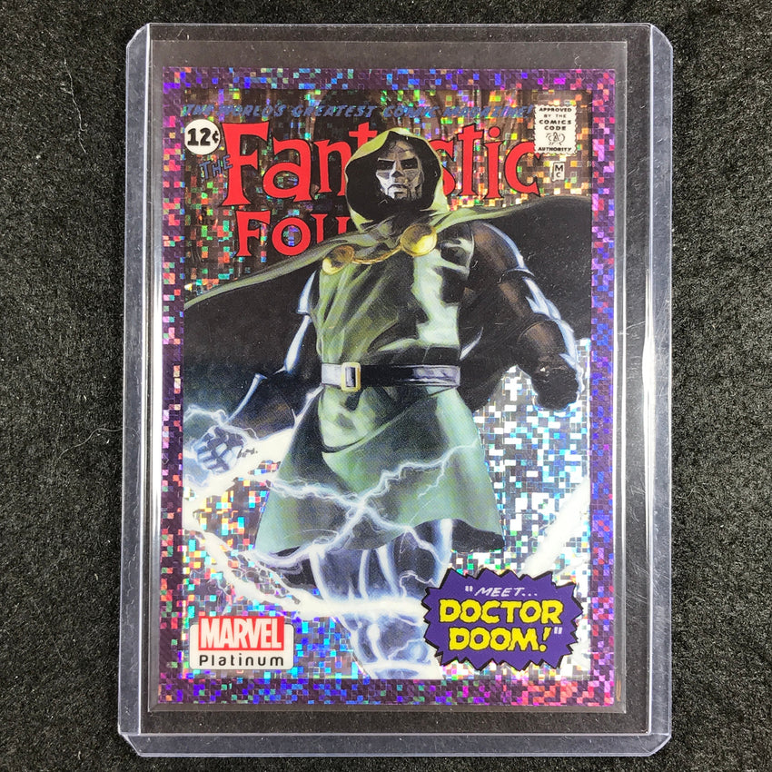 2023 Marvel Platinum DOCTOR DOOM Cover Variant Purple Pixel 11/35 #11