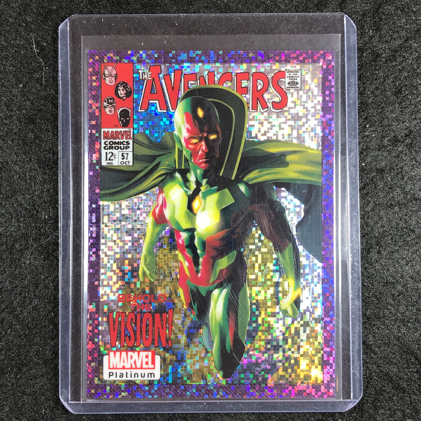 2023 Marvel Platinum VISION Cover Variant Purple Pixel 24/35 #16