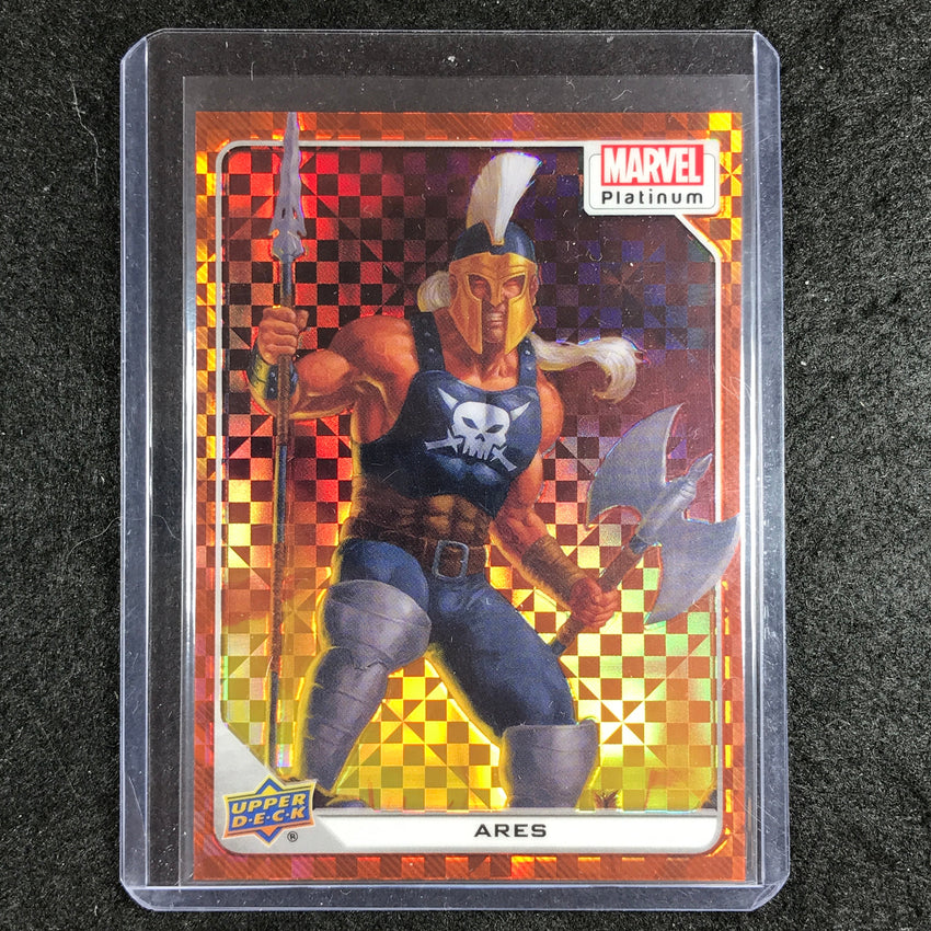2023 Marvel Platinum ARES Base Orange Checkers 8/33 #22