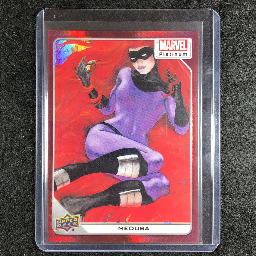 2023 Marvel Platinum MEDUSA Base Red Prism 32/199 #40