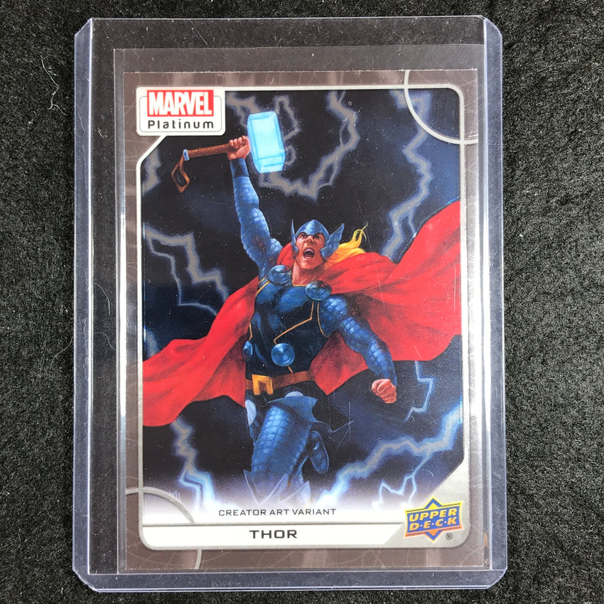 2023 Marvel Platinum THOR Creator Art Variant Base SP #86