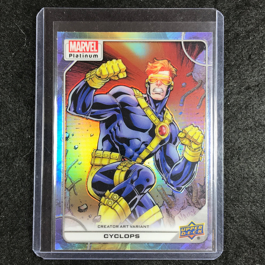 2023 Marvel Platinum CYCLOPS Creator Art Variant Rainbow SP #60