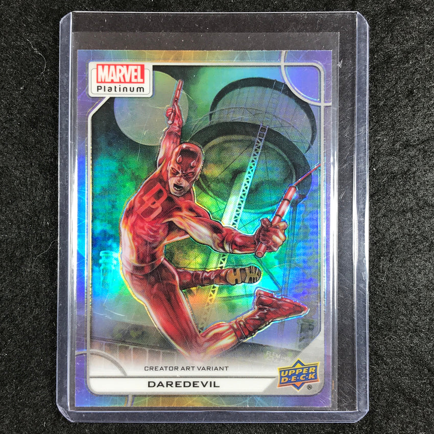 2023 Marvel Platinum DAREDEVIL Creator Art Variant Rainbow SP #96