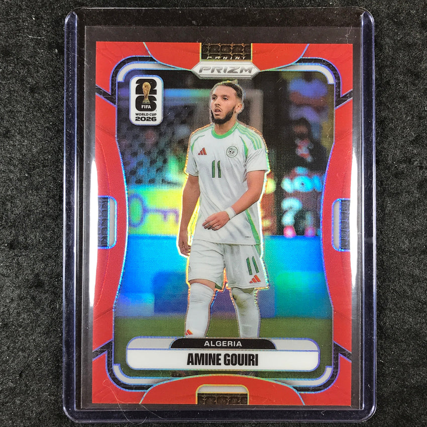 2026 Prizm FIFA World Cup AMINE GOUIRI Red 21/50 #130