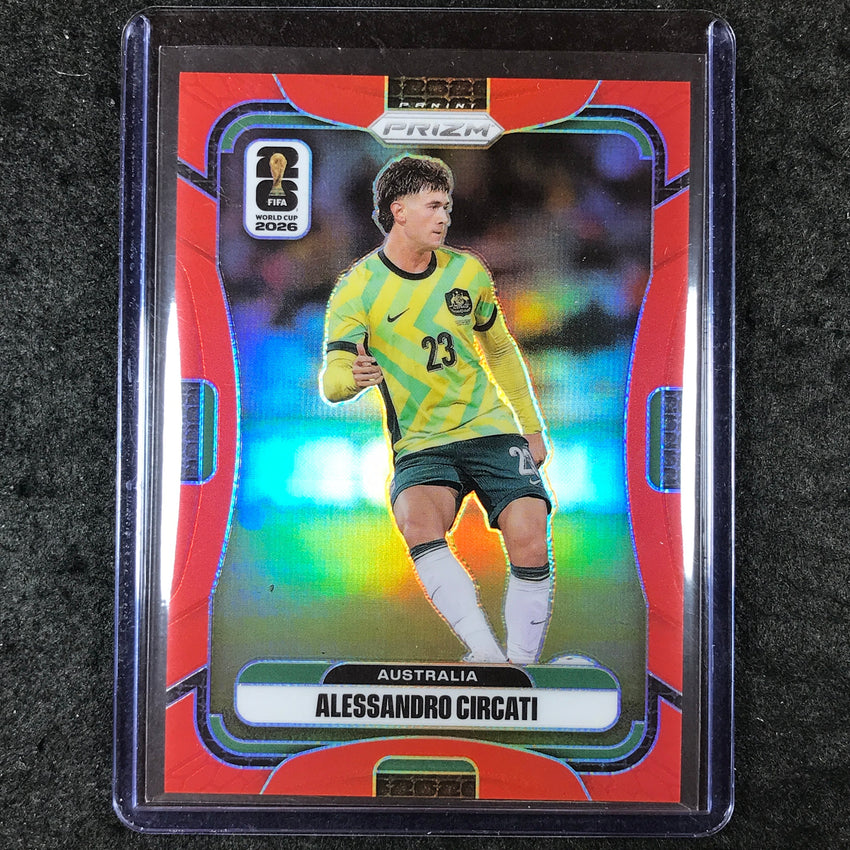 2026 Prizm FIFA World Cup ALESSANDRO CIRCATI Red 29/50 #140