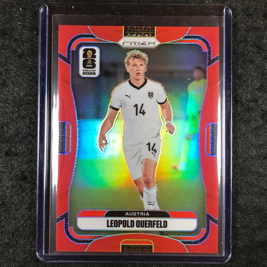 2026 Prizm FIFA World Cup LEOPOLD QUERFELD Red 20/50 #148