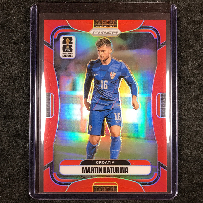 2026 Prizm FIFA World Cup MARTIN BATURINA Red 34/50 #193
