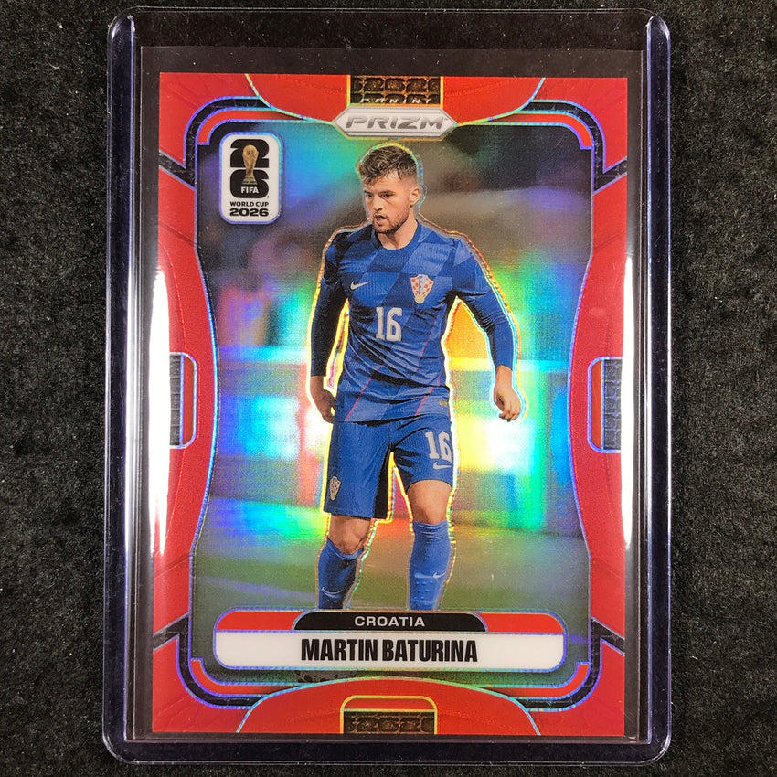 2026 Prizm FIFA World Cup MARTIN BATURINA Red 35/50 #193