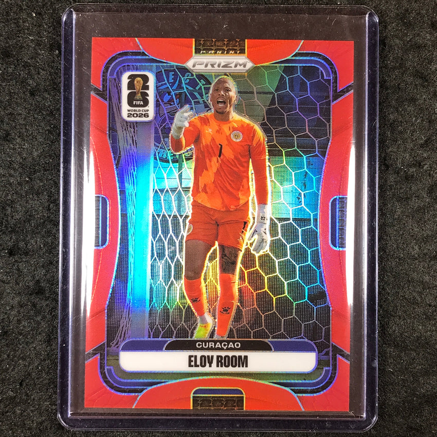 2026 Prizm FIFA World Cup ELOY ROOM Red 28/50 #207