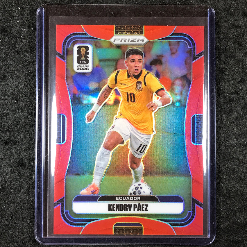 2026 Prizm FIFA World Cup KENDRY PAEZ Red 19/50 #217