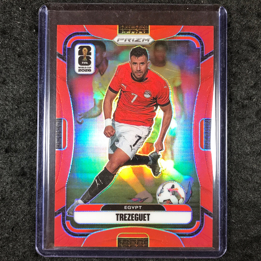 2026 Prizm FIFA World Cup TREZEGUET Red 11/50 #218