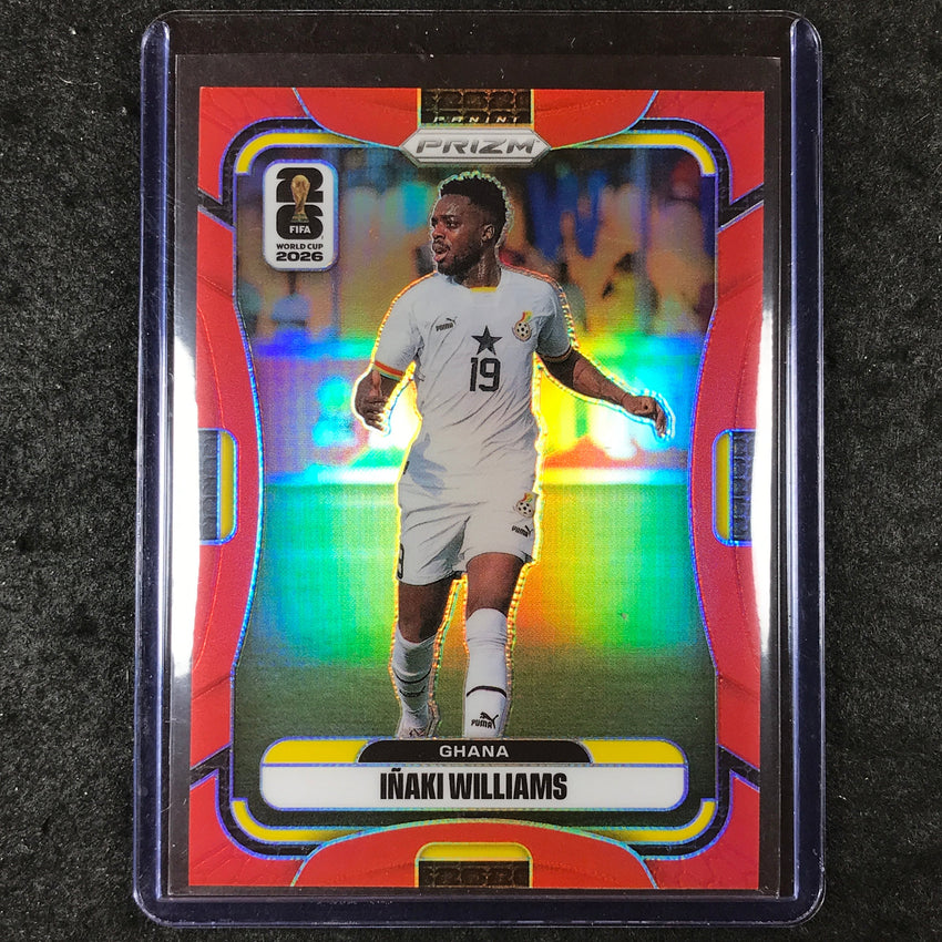 2026 Prizm FIFA World Cup INAKI WILLIAMS Red 49/50 #232