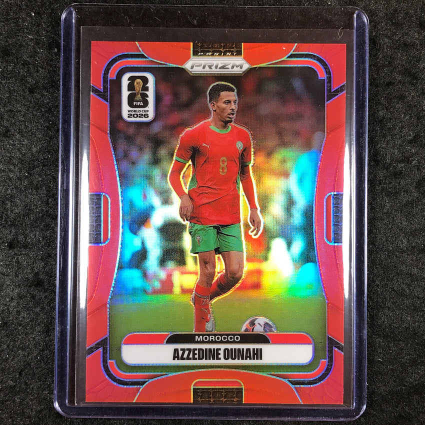 2026 Prizm FIFA World Cup AZZEDINE OUNAHI Red 17/50 #297