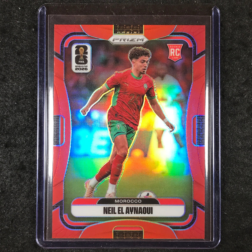 2026 Prizm FIFA World Cup NEIL EL AYNAOUI Rookie Red 48/50 #300