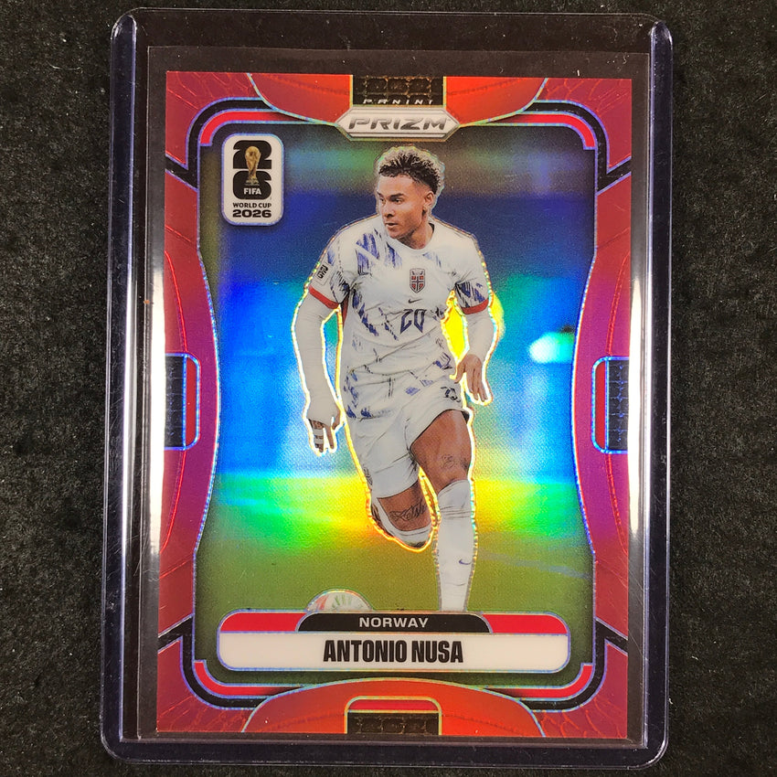 2026 Prizm FIFA World Cup ANTONIO NUSA Red 41/50 #326