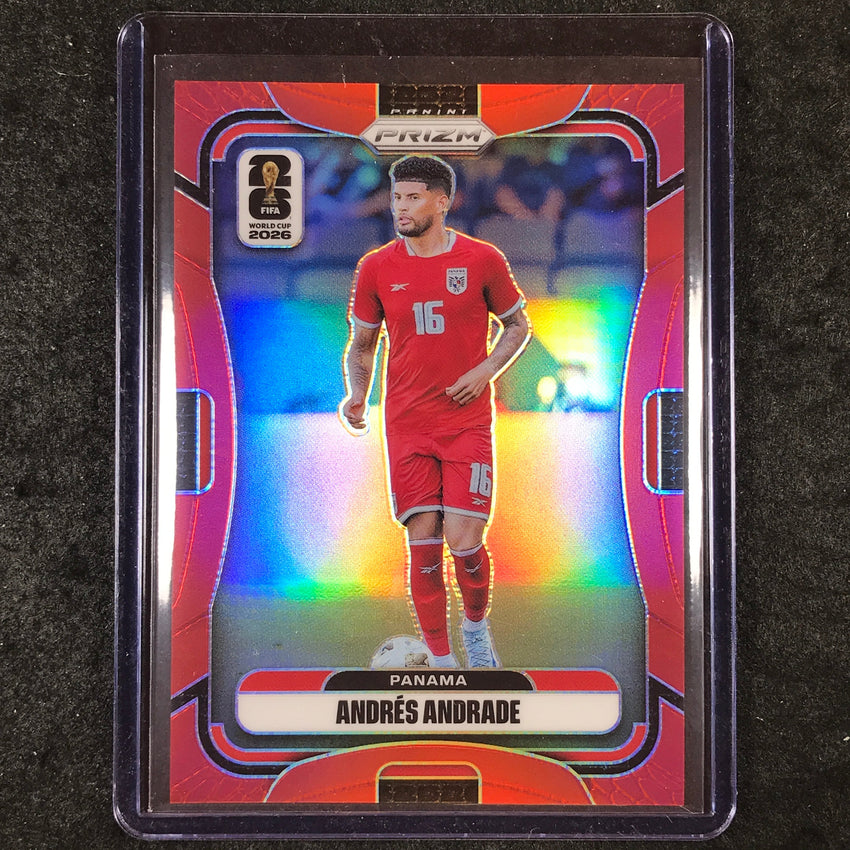 2026 Prizm FIFA World Cup ANDRES ANDRADE Red 39/50 #341